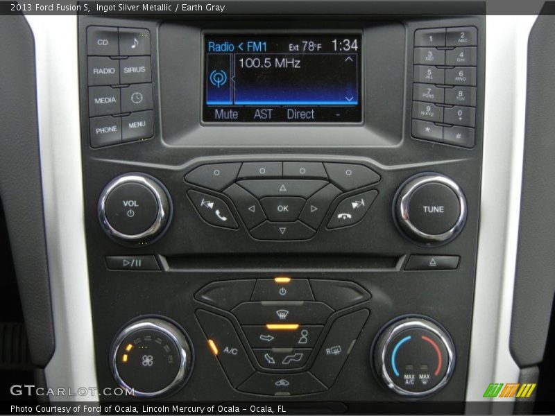 Controls of 2013 Fusion S