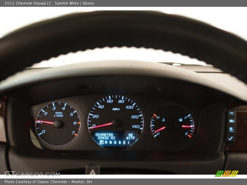 Summit White / Ebony 2011 Chevrolet Impala LT