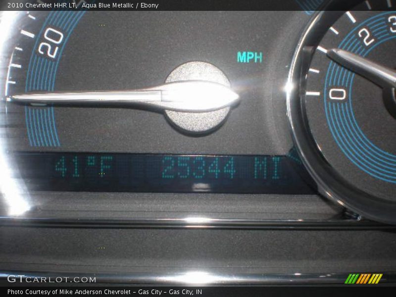 Aqua Blue Metallic / Ebony 2010 Chevrolet HHR LT