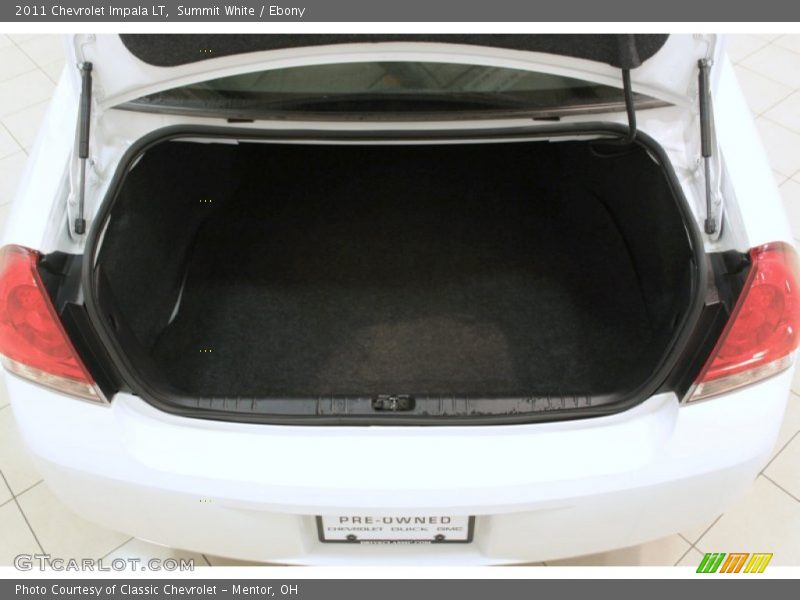 Summit White / Ebony 2011 Chevrolet Impala LT