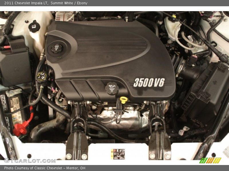 Summit White / Ebony 2011 Chevrolet Impala LT