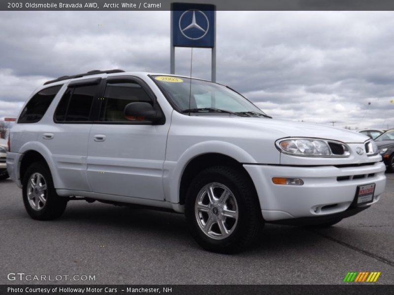 Arctic White / Camel 2003 Oldsmobile Bravada AWD