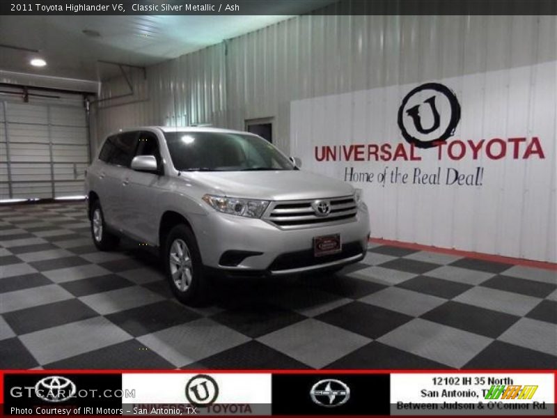 Classic Silver Metallic / Ash 2011 Toyota Highlander V6
