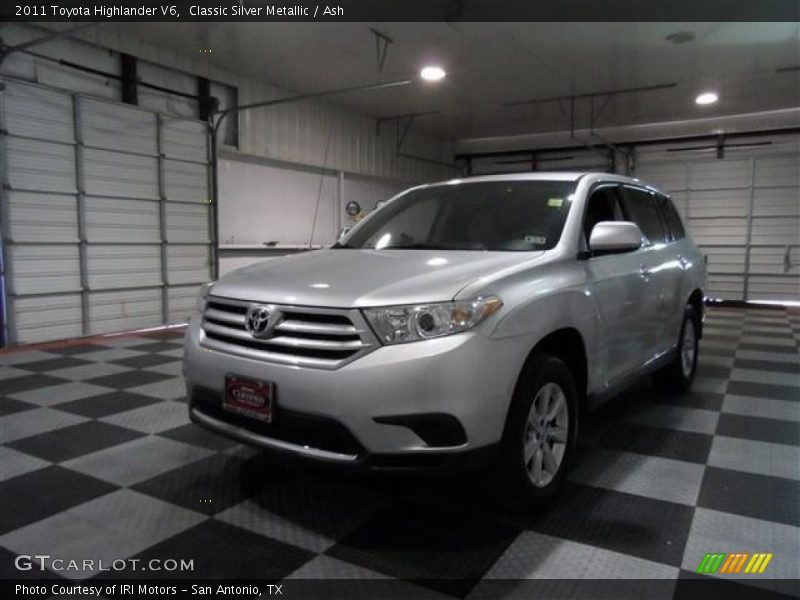 Classic Silver Metallic / Ash 2011 Toyota Highlander V6