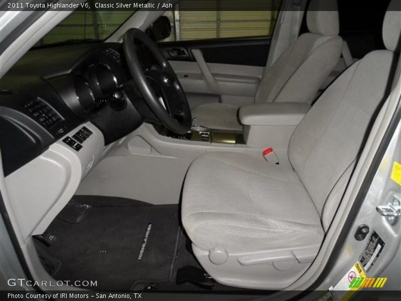 Classic Silver Metallic / Ash 2011 Toyota Highlander V6