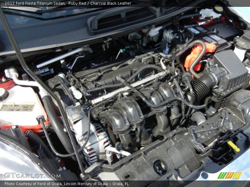  2013 Fiesta Titanium Sedan Engine - 1.6 Liter DOHC 16-Valve Ti-VCT Duratec 4 Cylinder