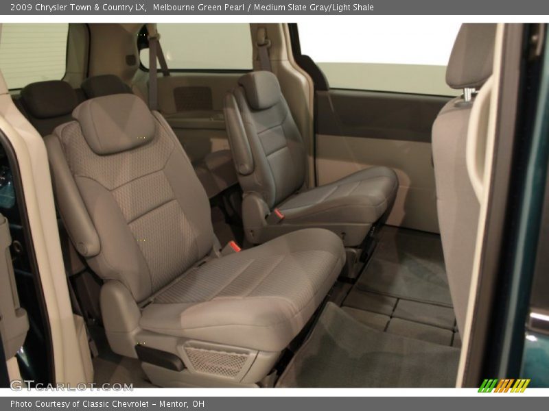 Melbourne Green Pearl / Medium Slate Gray/Light Shale 2009 Chrysler Town & Country LX