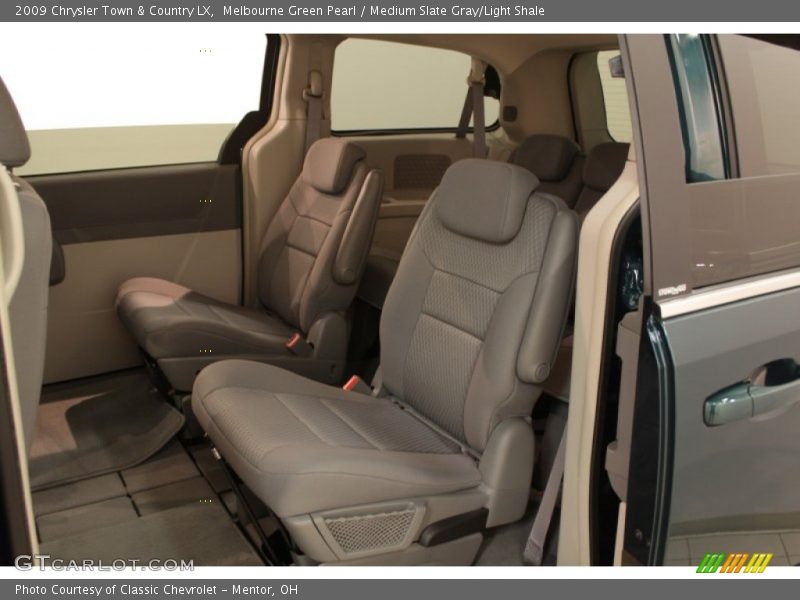 Melbourne Green Pearl / Medium Slate Gray/Light Shale 2009 Chrysler Town & Country LX