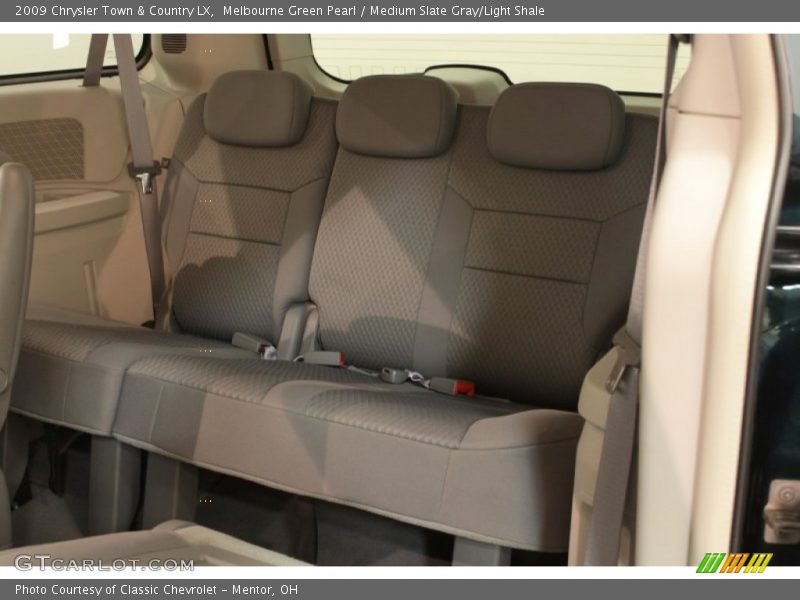 Melbourne Green Pearl / Medium Slate Gray/Light Shale 2009 Chrysler Town & Country LX