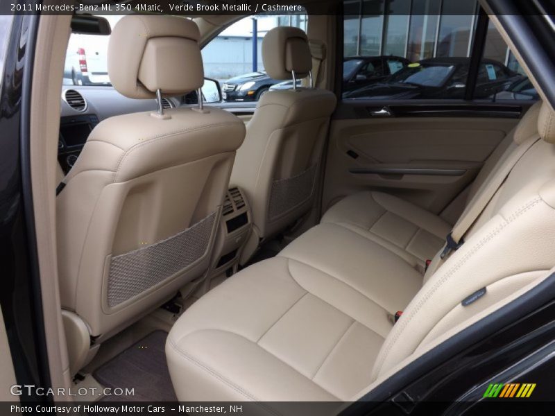 Verde Brook Metallic / Cashmere 2011 Mercedes-Benz ML 350 4Matic