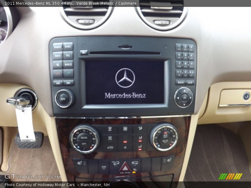Verde Brook Metallic / Cashmere 2011 Mercedes-Benz ML 350 4Matic