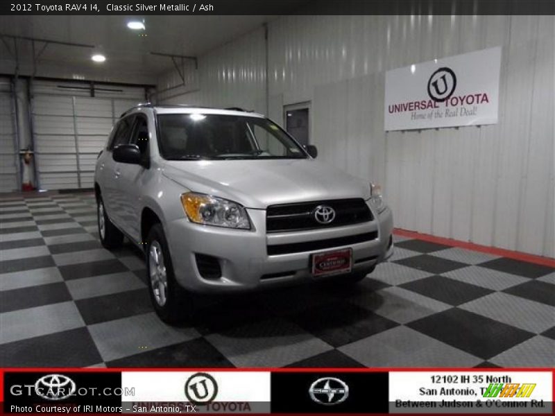 Classic Silver Metallic / Ash 2012 Toyota RAV4 I4