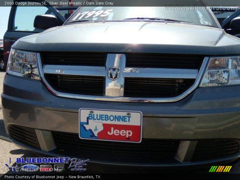 Silver Steel Metallic / Dark Slate Gray 2009 Dodge Journey SE