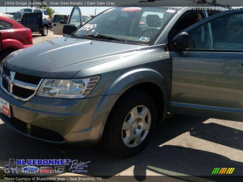 Silver Steel Metallic / Dark Slate Gray 2009 Dodge Journey SE