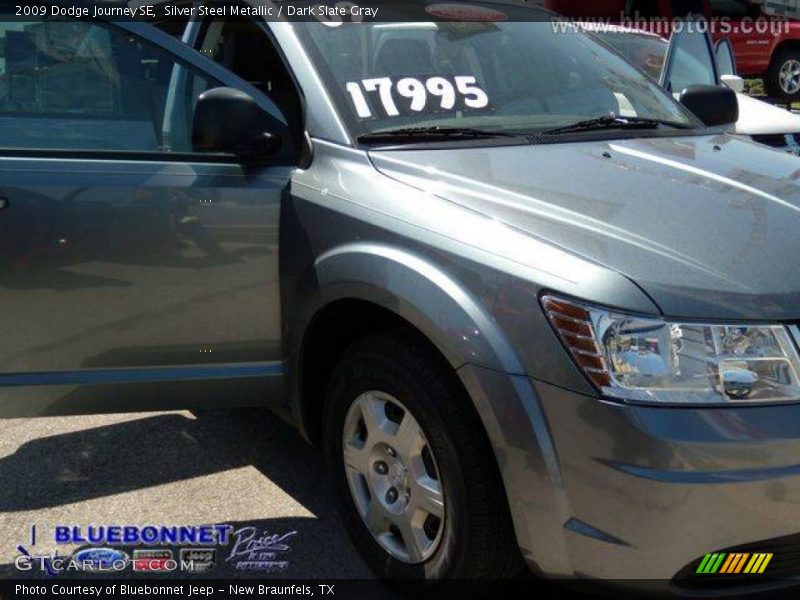 Silver Steel Metallic / Dark Slate Gray 2009 Dodge Journey SE