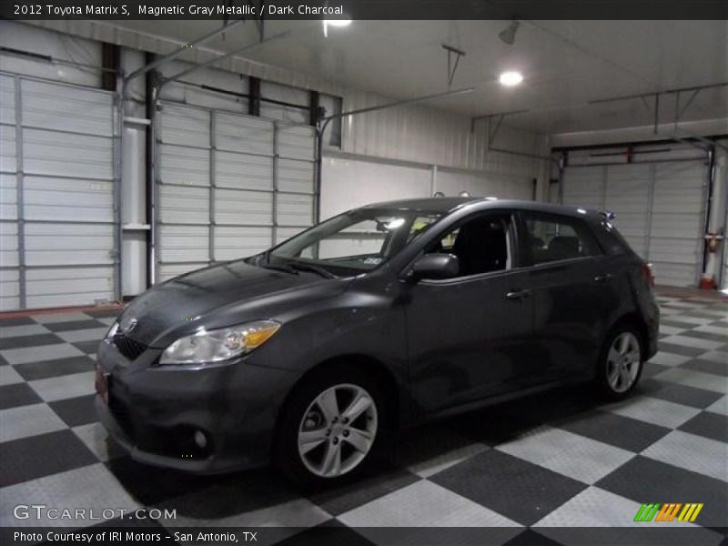 Magnetic Gray Metallic / Dark Charcoal 2012 Toyota Matrix S