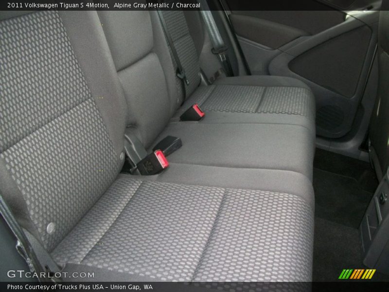 Alpine Gray Metallic / Charcoal 2011 Volkswagen Tiguan S 4Motion