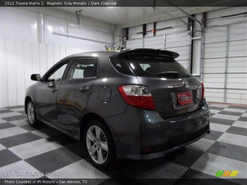 Magnetic Gray Metallic / Dark Charcoal 2012 Toyota Matrix S