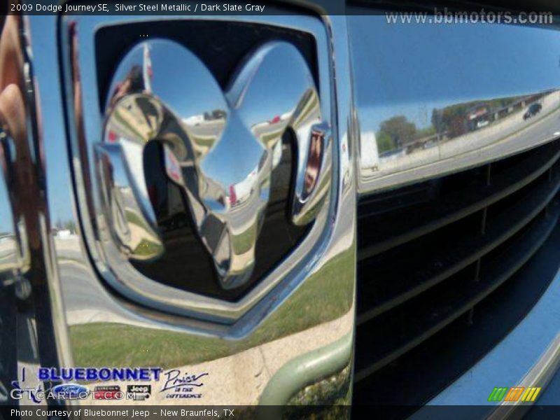 Silver Steel Metallic / Dark Slate Gray 2009 Dodge Journey SE