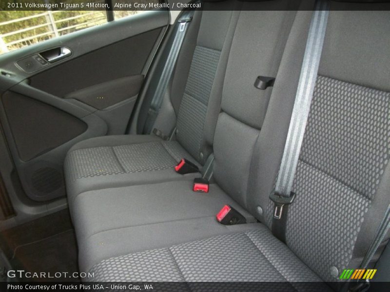 Alpine Gray Metallic / Charcoal 2011 Volkswagen Tiguan S 4Motion