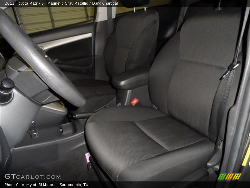 Magnetic Gray Metallic / Dark Charcoal 2012 Toyota Matrix S