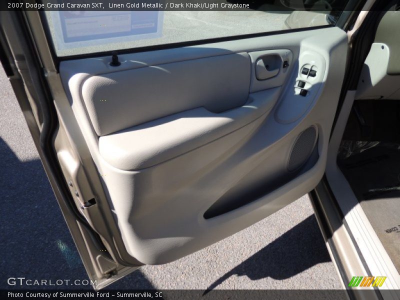 Linen Gold Metallic / Dark Khaki/Light Graystone 2007 Dodge Grand Caravan SXT