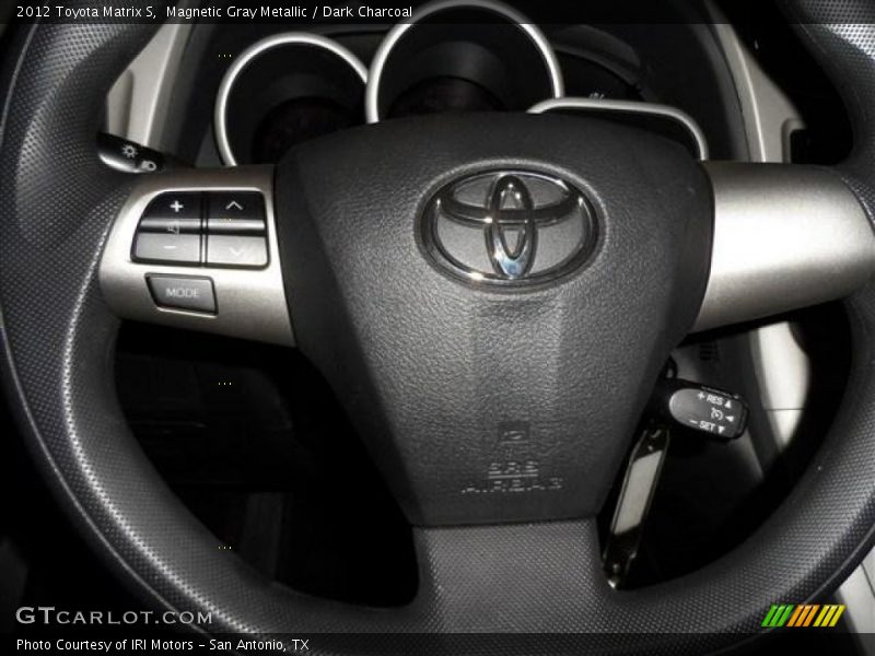 Magnetic Gray Metallic / Dark Charcoal 2012 Toyota Matrix S