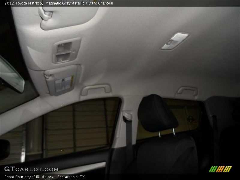 Magnetic Gray Metallic / Dark Charcoal 2012 Toyota Matrix S