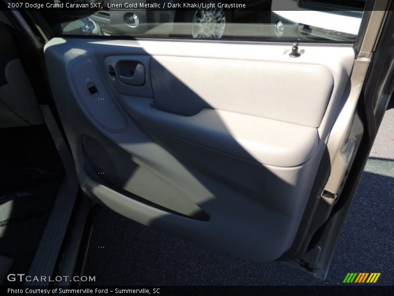 Linen Gold Metallic / Dark Khaki/Light Graystone 2007 Dodge Grand Caravan SXT