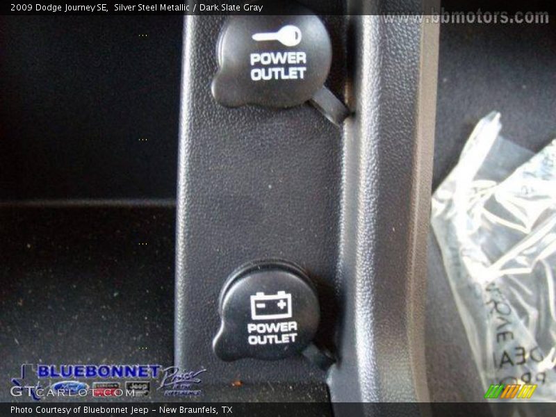 Silver Steel Metallic / Dark Slate Gray 2009 Dodge Journey SE
