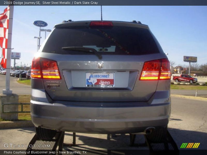 Silver Steel Metallic / Dark Slate Gray 2009 Dodge Journey SE