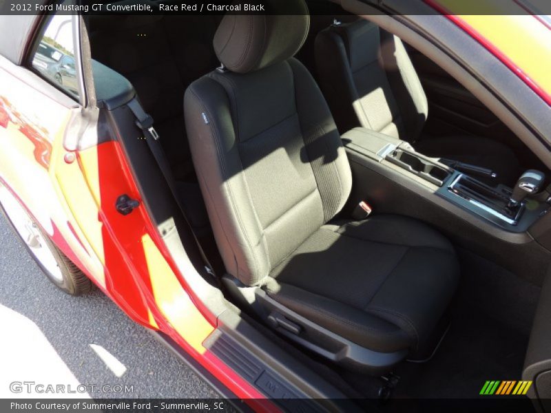 Race Red / Charcoal Black 2012 Ford Mustang GT Convertible