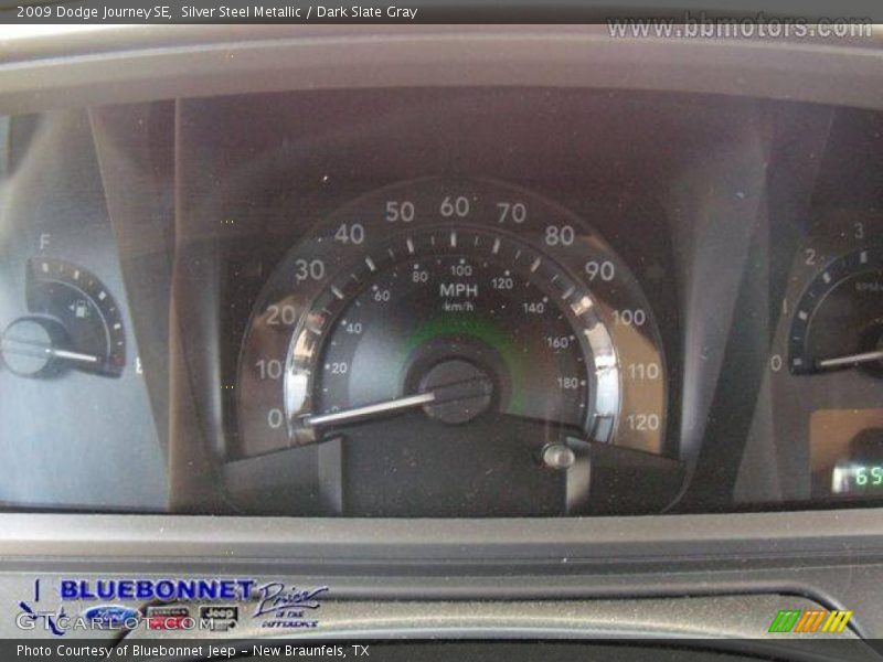 Silver Steel Metallic / Dark Slate Gray 2009 Dodge Journey SE