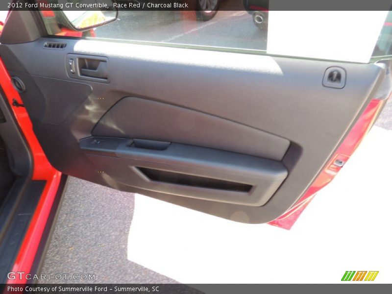 Race Red / Charcoal Black 2012 Ford Mustang GT Convertible