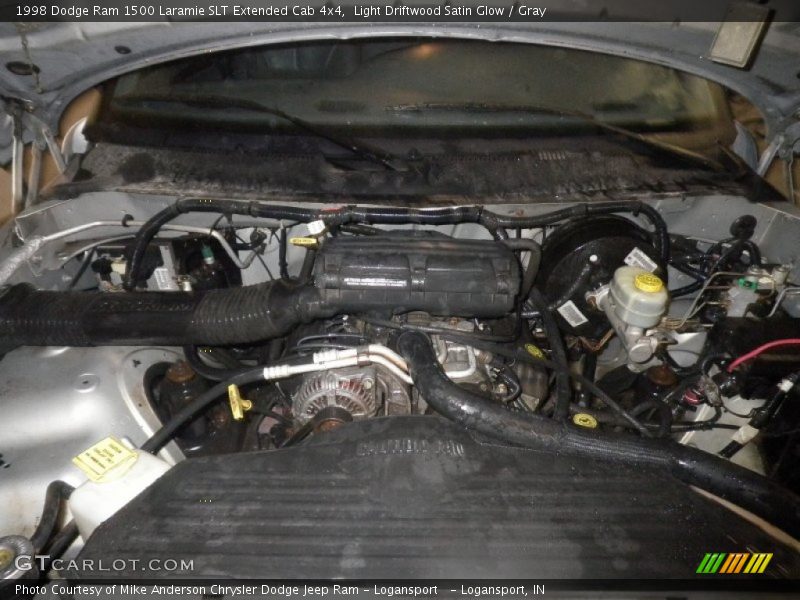 Light Driftwood Satin Glow / Gray 1998 Dodge Ram 1500 Laramie SLT Extended Cab 4x4