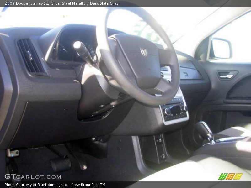 Silver Steel Metallic / Dark Slate Gray 2009 Dodge Journey SE