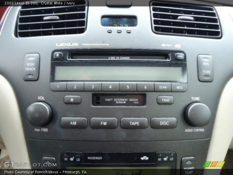 Crystal White / Ivory 2003 Lexus ES 300