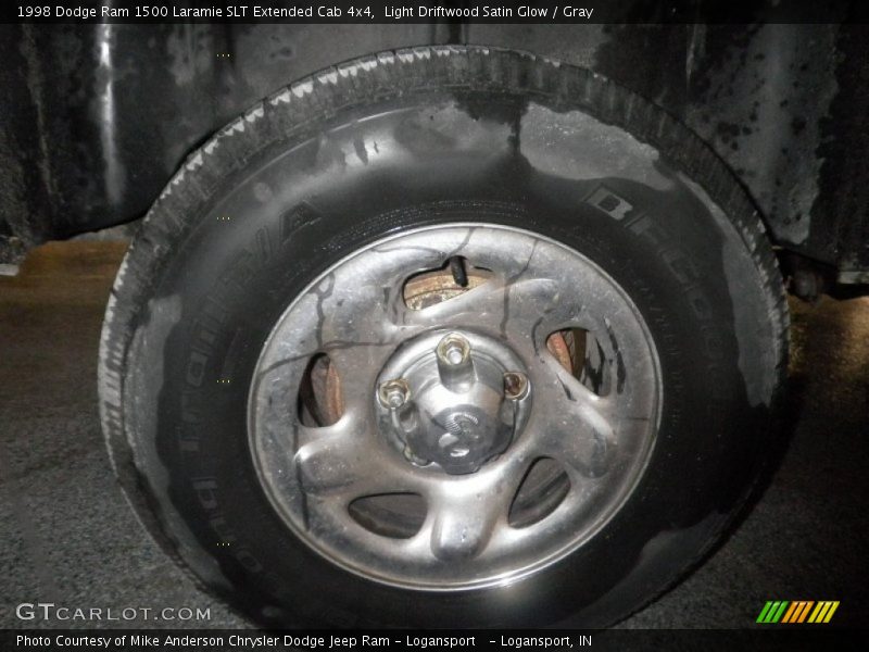 Light Driftwood Satin Glow / Gray 1998 Dodge Ram 1500 Laramie SLT Extended Cab 4x4
