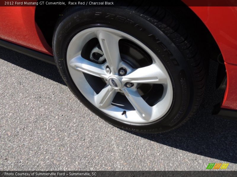 Race Red / Charcoal Black 2012 Ford Mustang GT Convertible