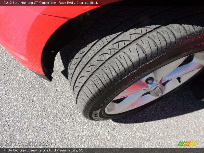 Race Red / Charcoal Black 2012 Ford Mustang GT Convertible