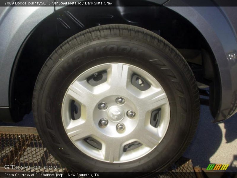 Silver Steel Metallic / Dark Slate Gray 2009 Dodge Journey SE
