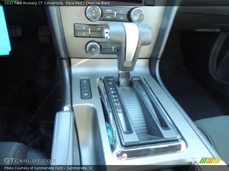 Race Red / Charcoal Black 2012 Ford Mustang GT Convertible