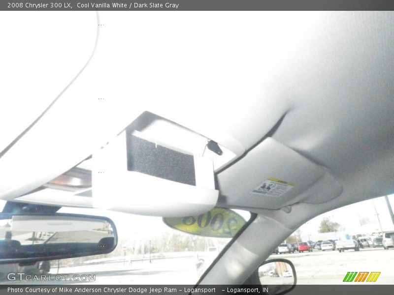 Cool Vanilla White / Dark Slate Gray 2008 Chrysler 300 LX