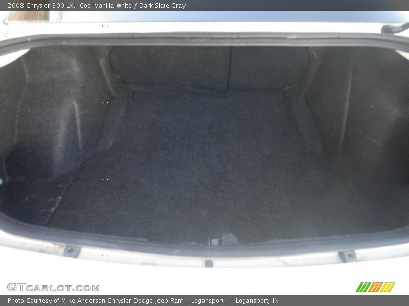 Cool Vanilla White / Dark Slate Gray 2008 Chrysler 300 LX