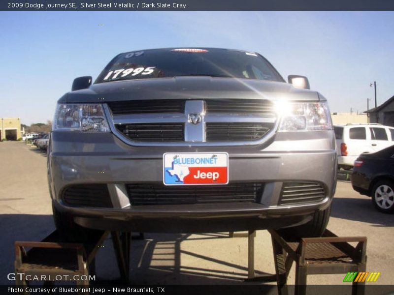 Silver Steel Metallic / Dark Slate Gray 2009 Dodge Journey SE