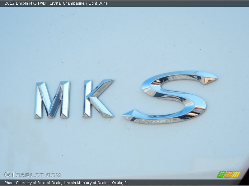 Crystal Champagne / Light Dune 2013 Lincoln MKS FWD
