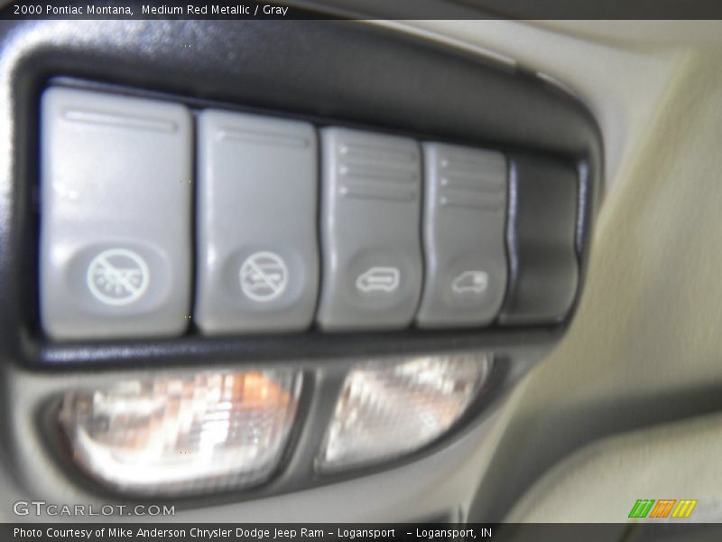 Medium Red Metallic / Gray 2000 Pontiac Montana