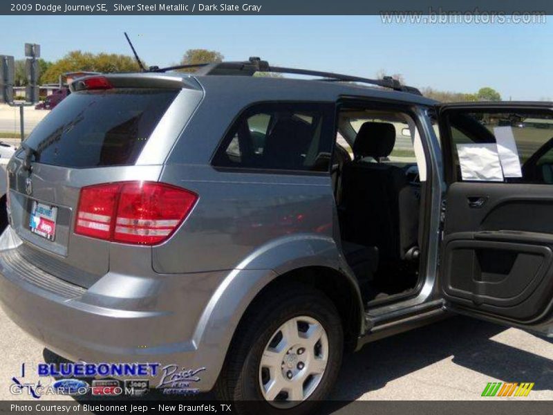 Silver Steel Metallic / Dark Slate Gray 2009 Dodge Journey SE