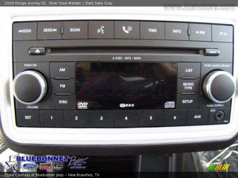 Silver Steel Metallic / Dark Slate Gray 2009 Dodge Journey SE
