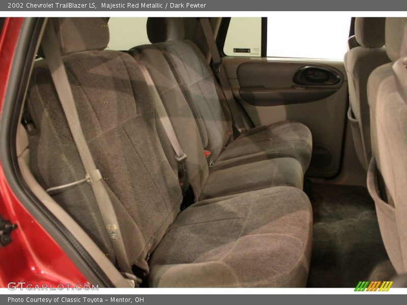 Majestic Red Metallic / Dark Pewter 2002 Chevrolet TrailBlazer LS